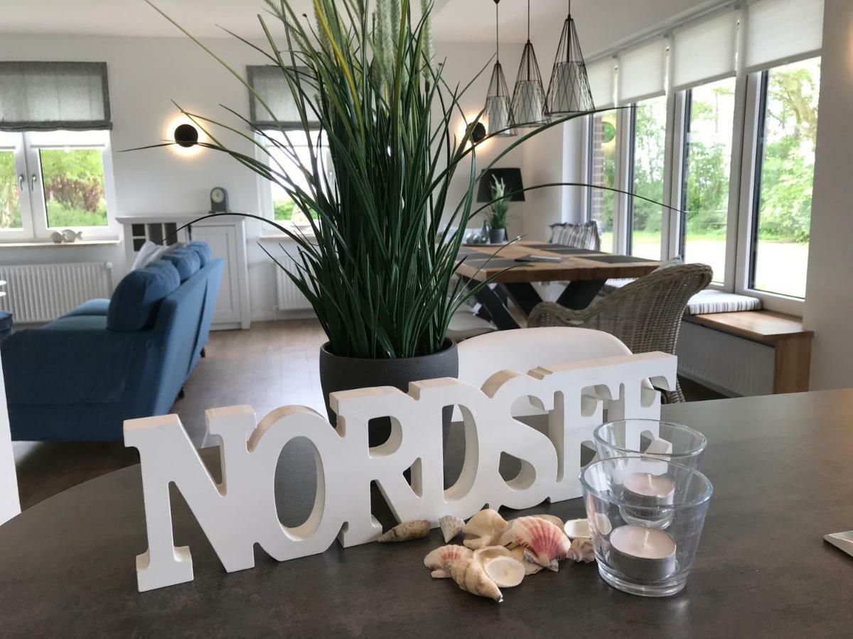 Appartements Unter Reet Tumlauer Koog Esterno foto